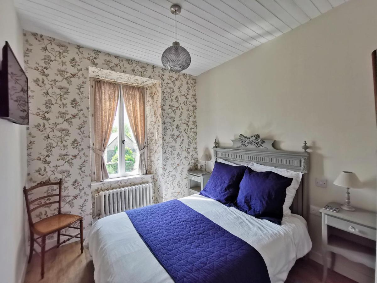 'Les Portes Bleues' Chambres D'Hotes Langourla Szoba fotó